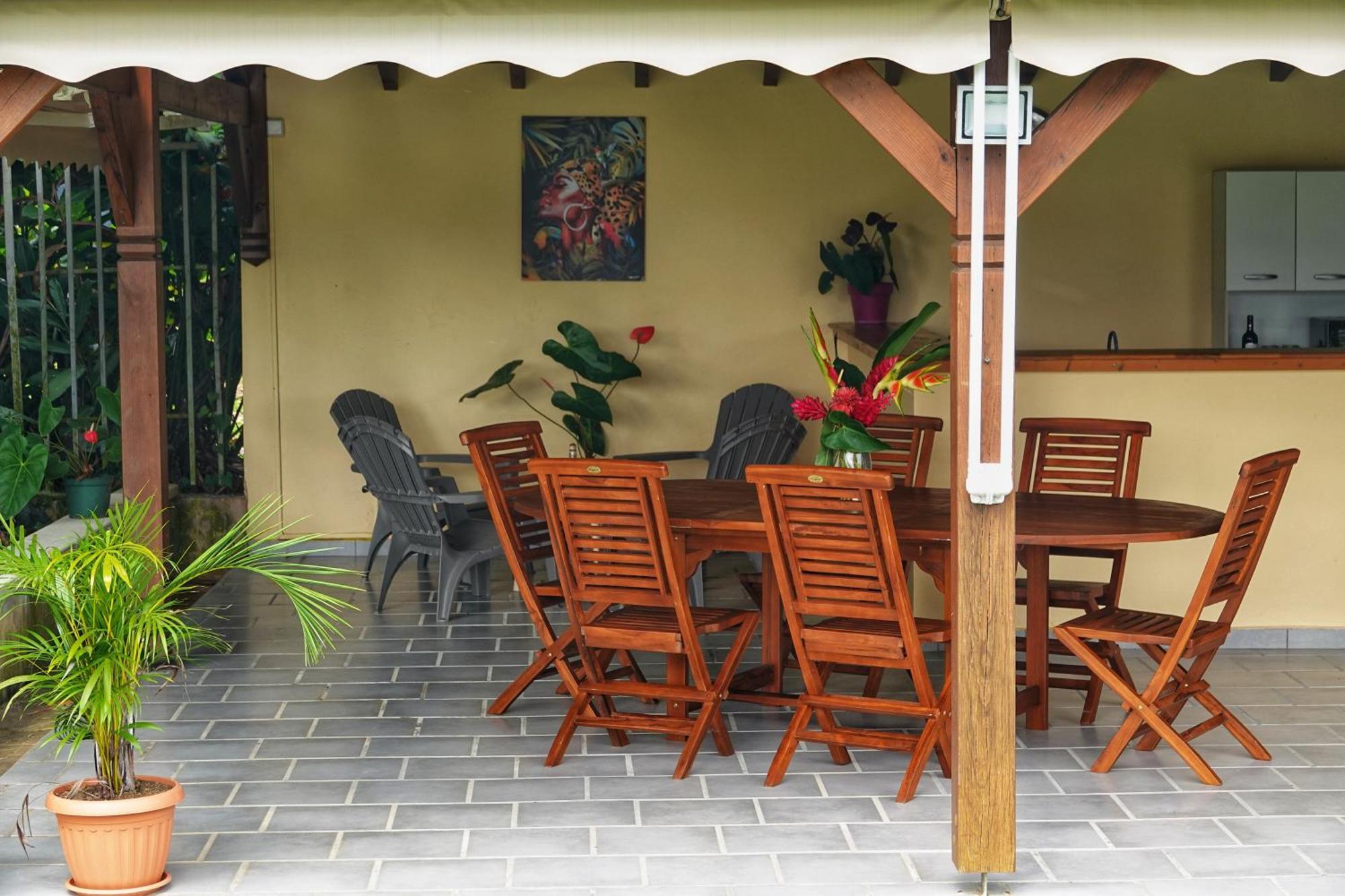 Les Gites Orchidees Bel'O Capesterre-Belle-Eau Habitación foto
